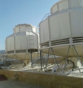 نصب و راه‌اندازی برج خنک‌کننده فایبرگلاس