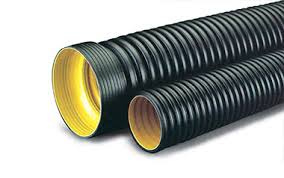 لوله کاروگیت Corrugated pipe یا لوله پلی اتیلن فاضلابی