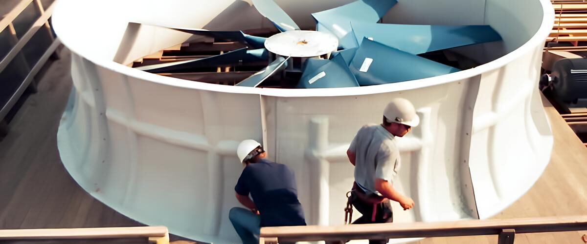 سرویس و نگهداری برج خنک کننده